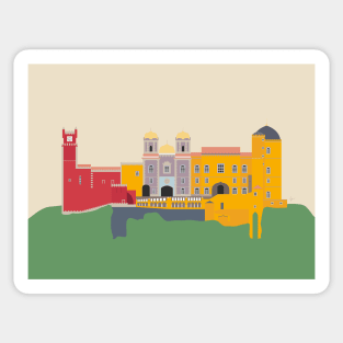 Portugal, Pena Palace, Sintra Sticker